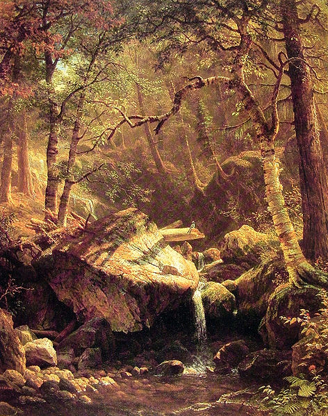 Albert Bierstadt The Mountain Brook